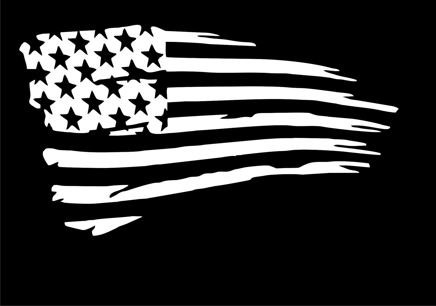 Patriotic U.S. Flag Decal Sticker - Show Your American Pride!