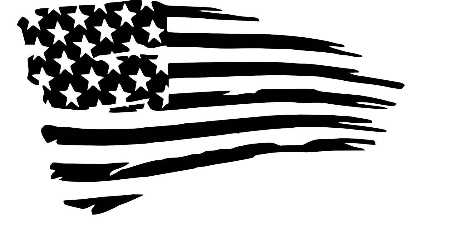 Patriotic U.S. Flag Decal Sticker - Show Your American Pride!