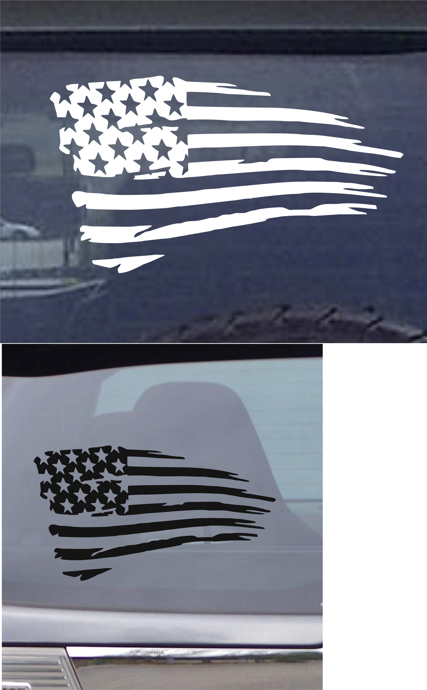 Patriotic U.S. Flag Decal Sticker - Show Your American Pride!