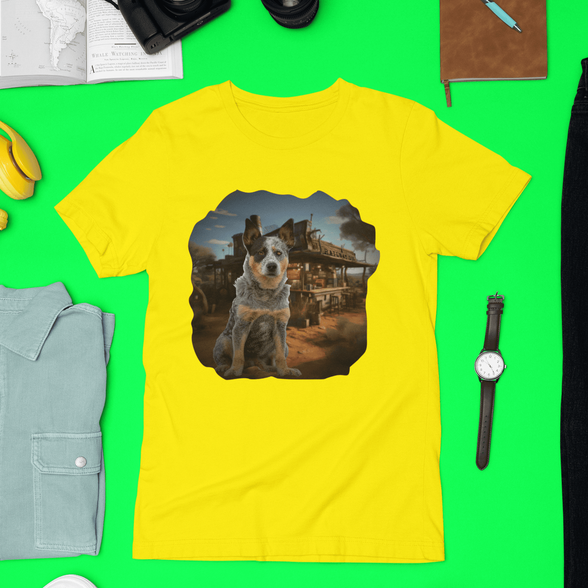 Dog Aussie Cattle T-Shirt | Dog T-Shirt | That Should Be on a T-Shirt