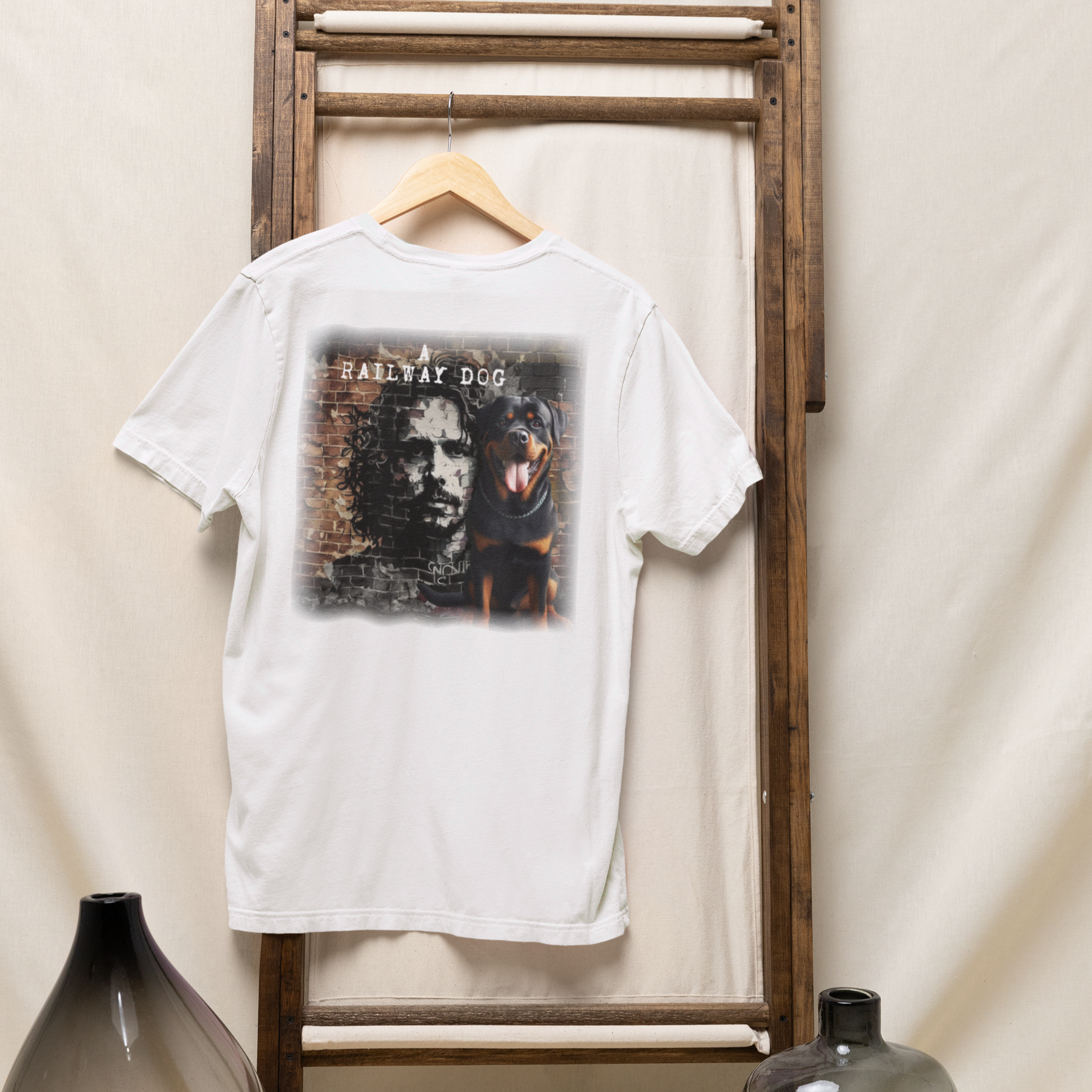 Graphic T-shirt featuring Chris Cornell of Soundgarden, showcasing a distinctive and bold design paying homage to the renowned musician.