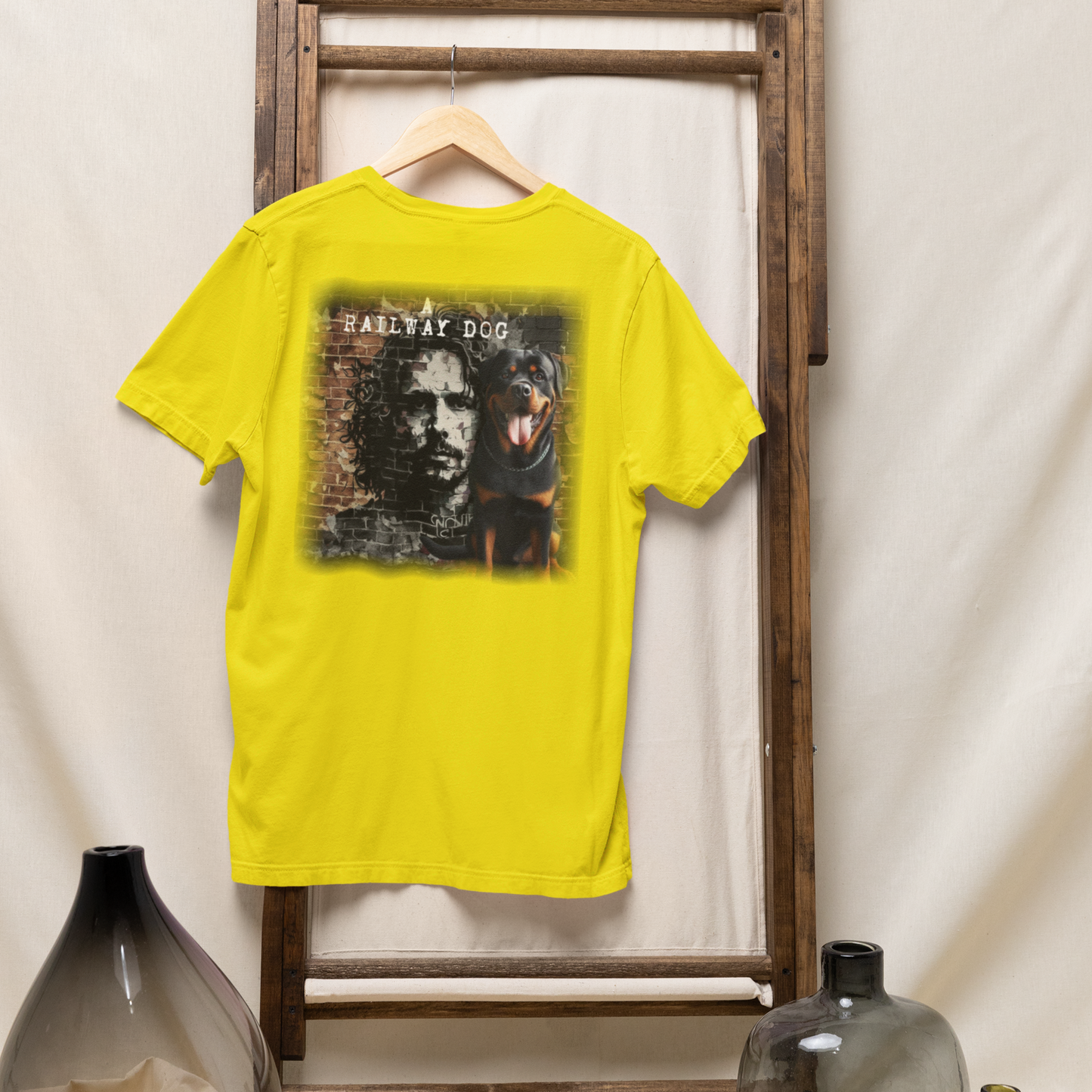 Graphic T-shirt featuring Chris Cornell of Soundgarden, showcasing a distinctive and bold design paying homage to the renowned musician.