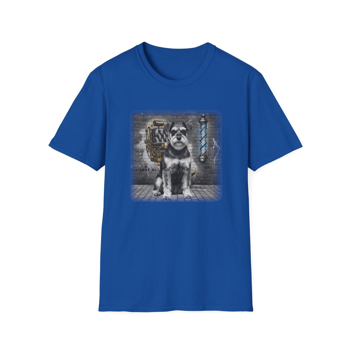 The Dapper Schnauzer Barbershop Tee - That Should Be on a T-Shirt