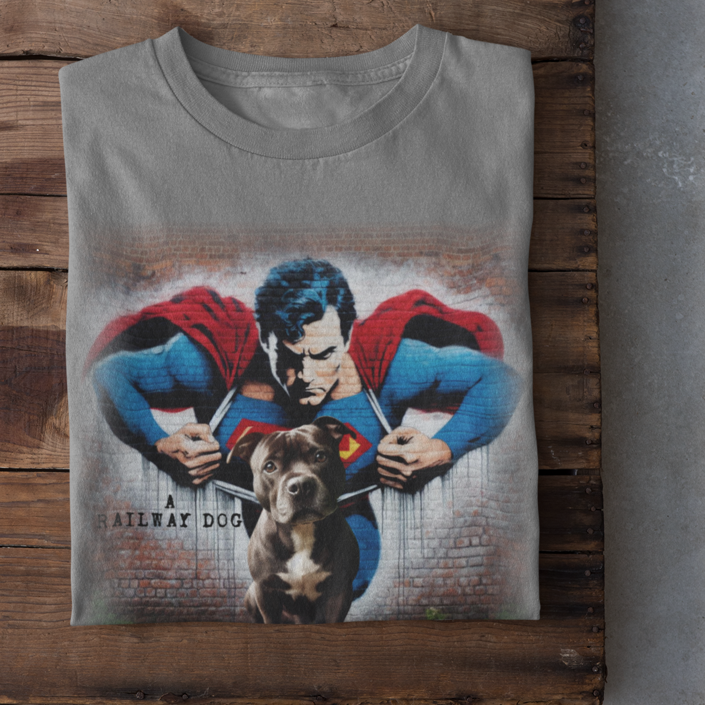 Superman Staffie Tee