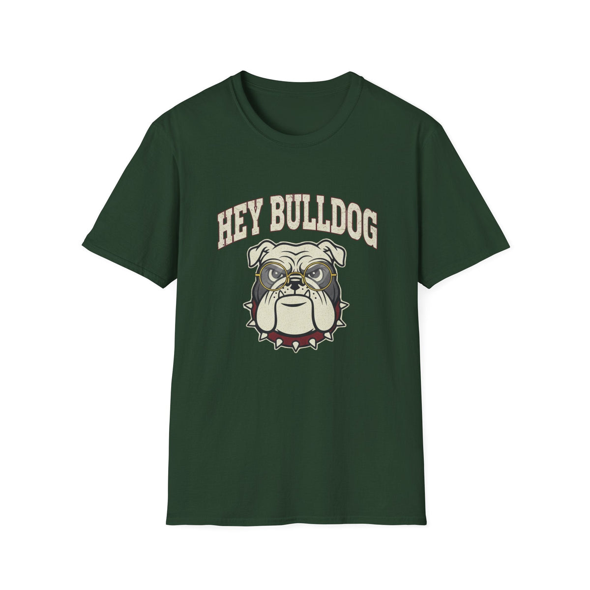 Hey Bulldog T-Shirt – Vintage Bulldog Graphic Tee for Dog Lovers - That Should Be on a T-Shirt
