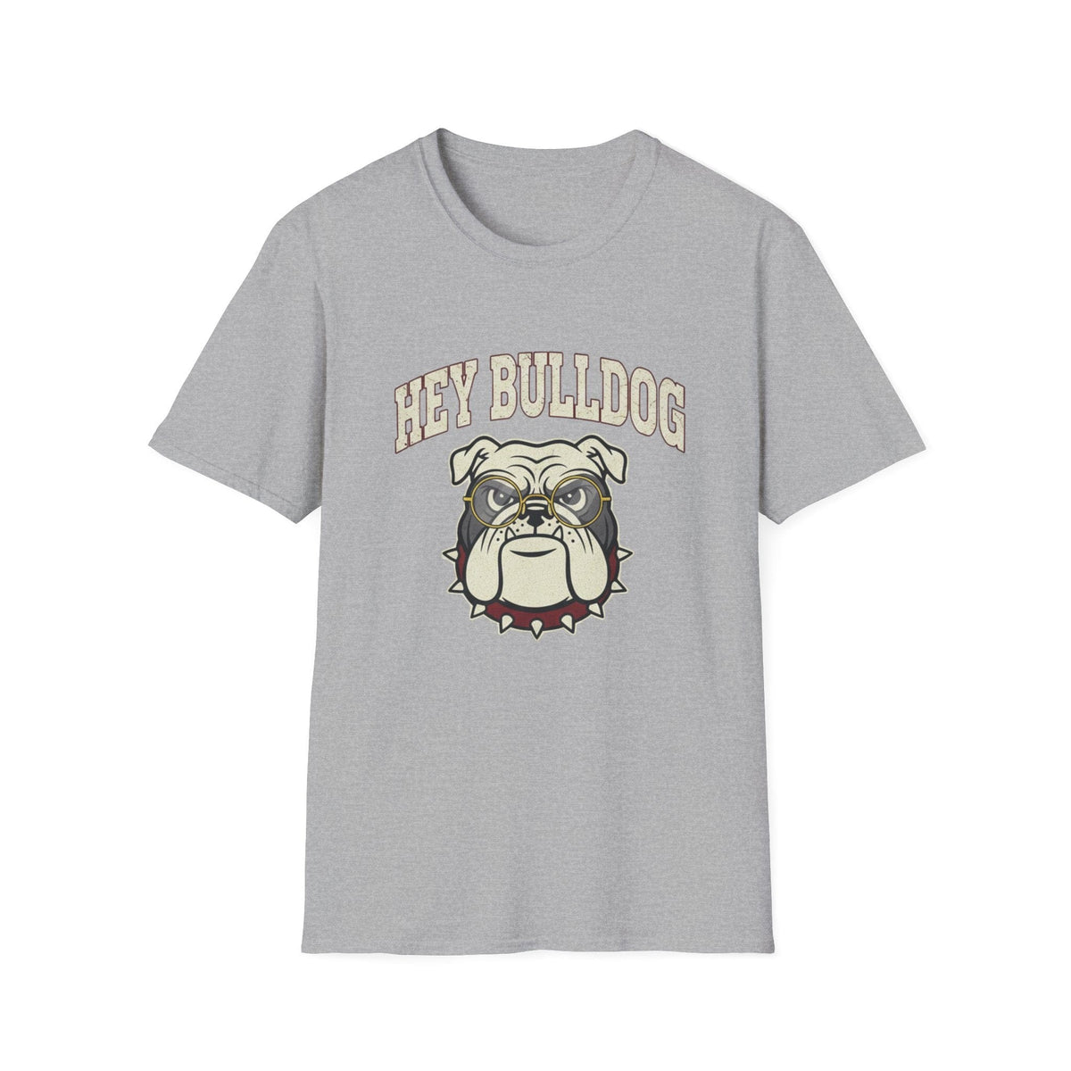 Hey Bulldog T-Shirt – Vintage Bulldog Graphic Tee for Dog Lovers - That Should Be on a T-Shirt