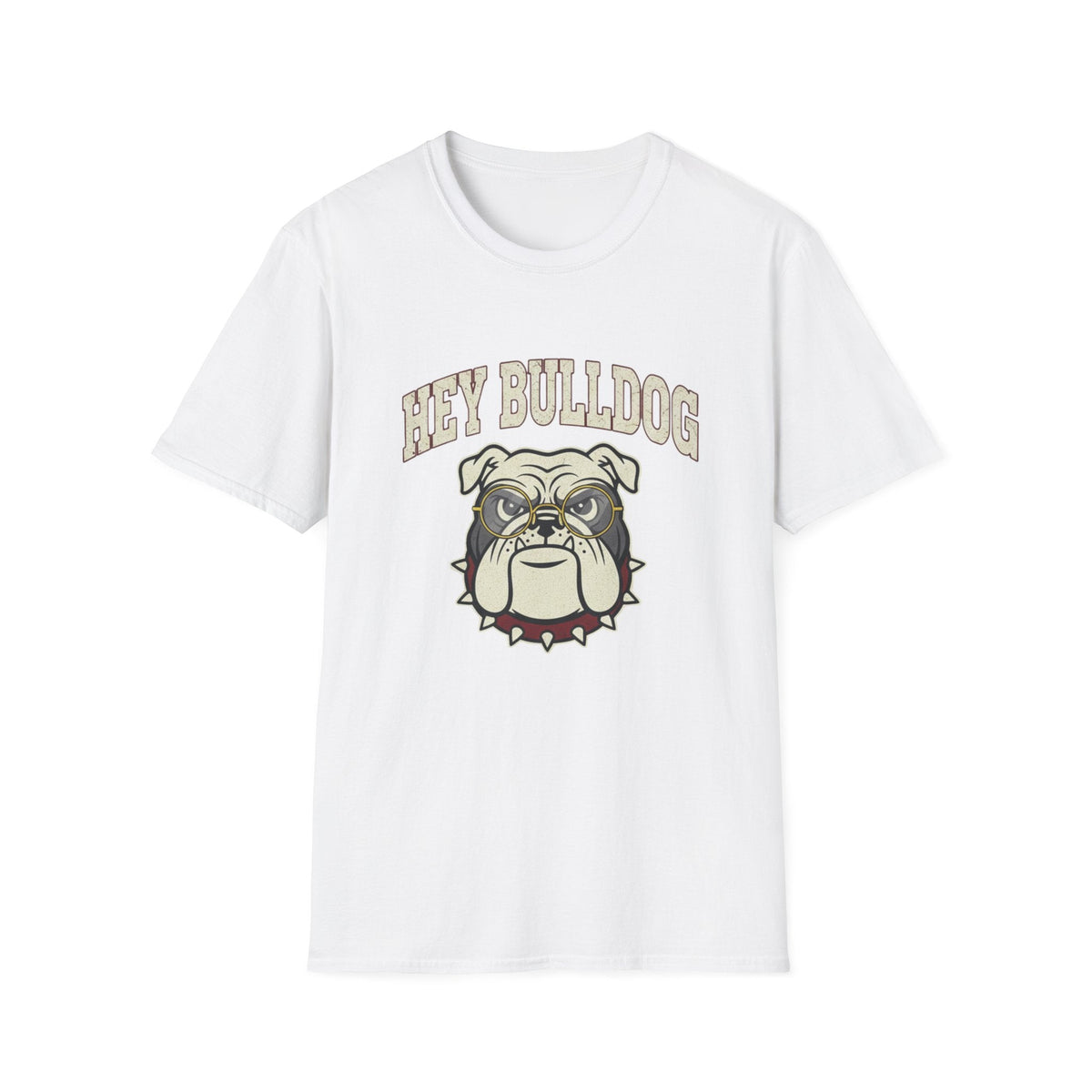 Hey Bulldog T-Shirt – Vintage Bulldog Graphic Tee for Dog Lovers - That Should Be on a T-Shirt