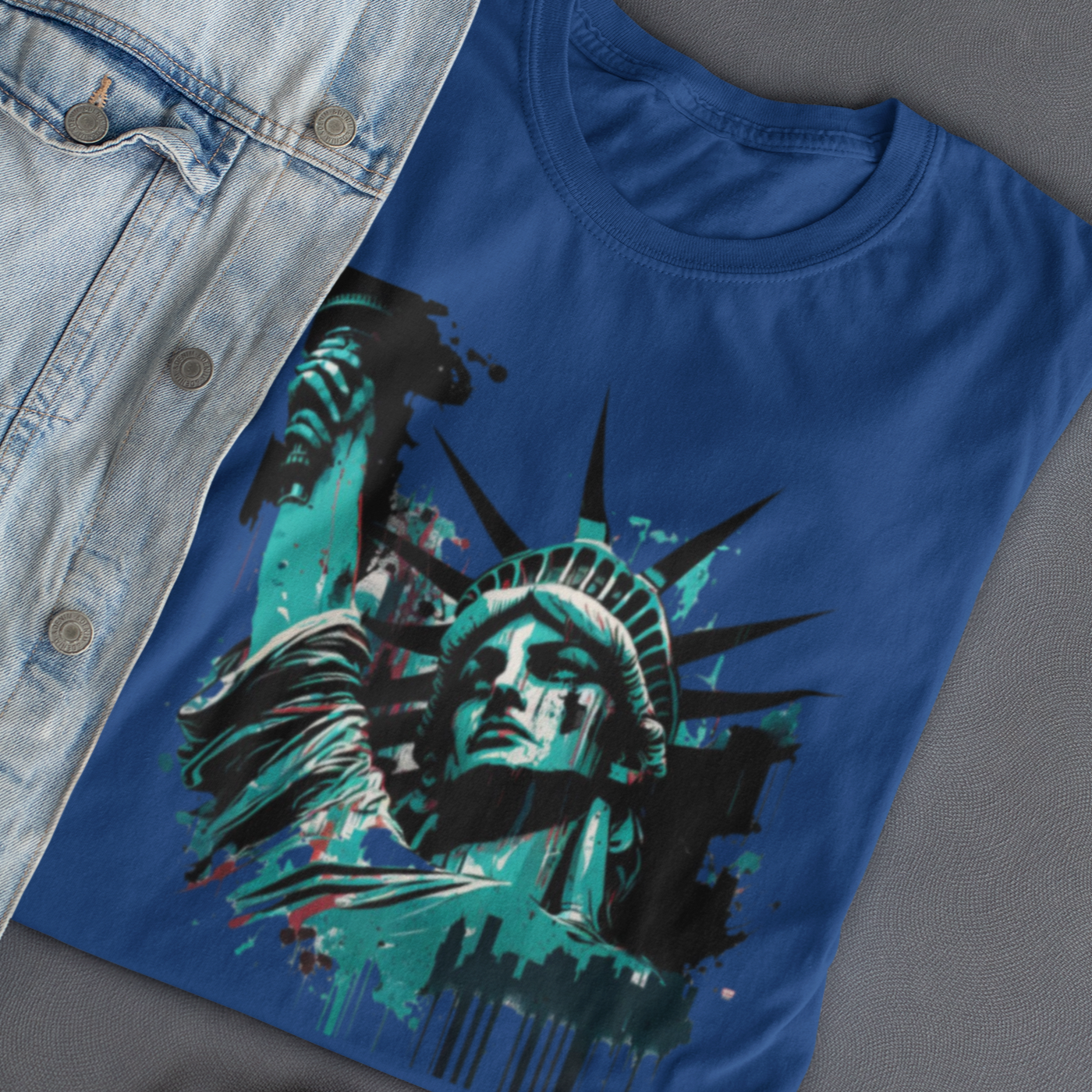 Statue of Liberty T-Shirt | Patriotic USA New York City Tee