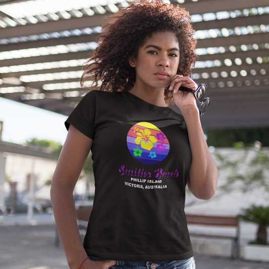 Smiths Beach Hibiscus Surf T-Shirt