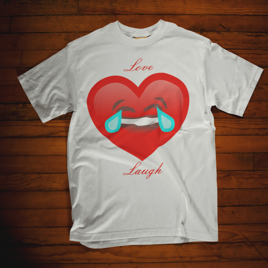 Love Laugh Emoji T-Shirt