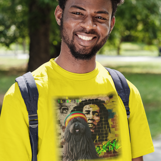 Bob Marley & Hungarian Puli T-Shirt