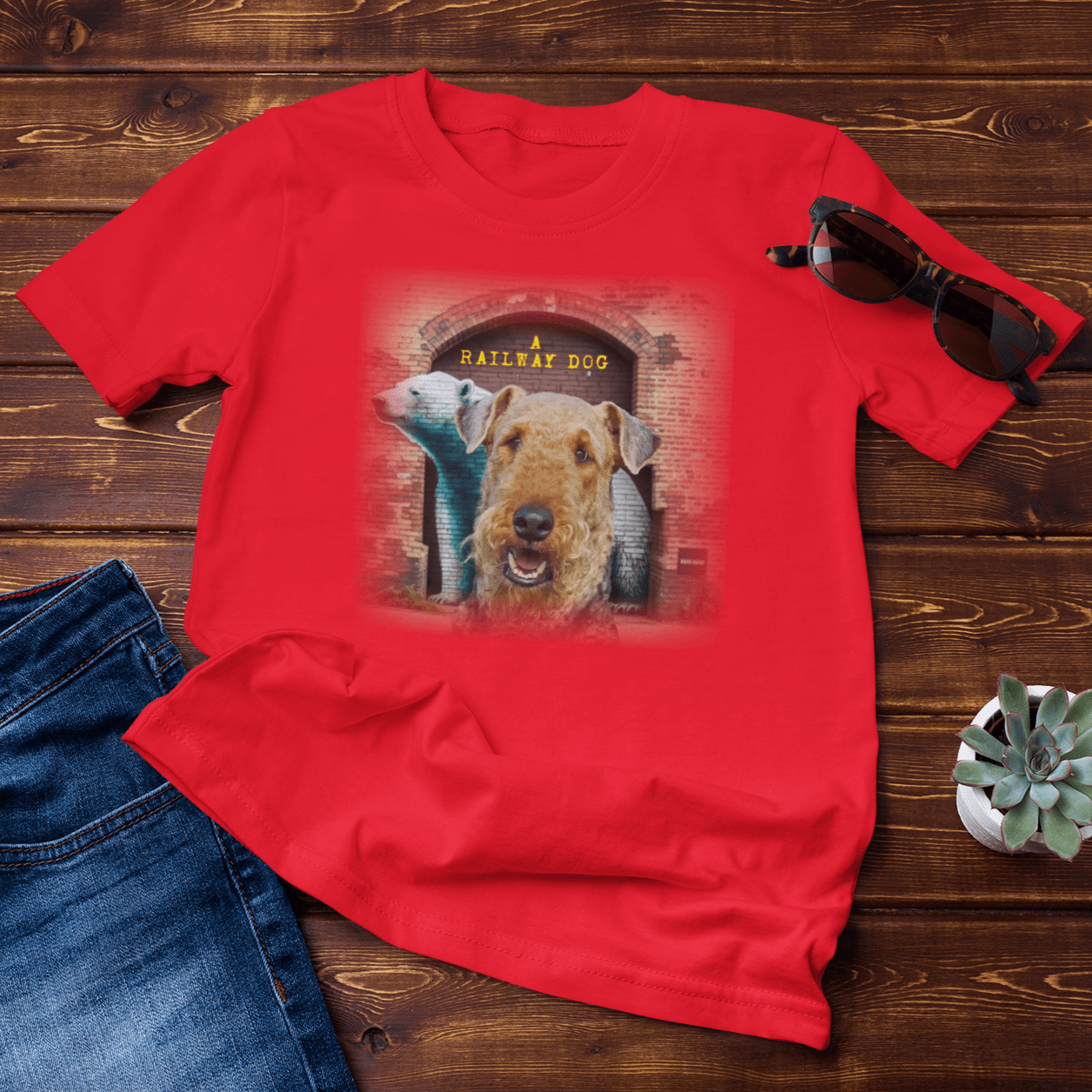 Airedale Terrier T-Shirt | Dog Lover Gift Tee