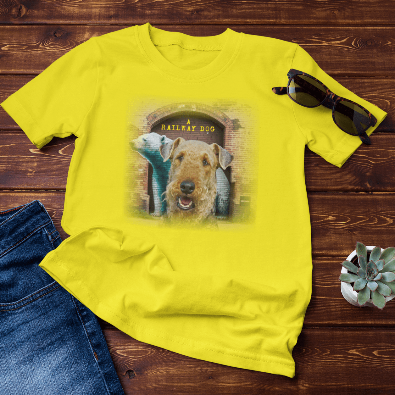 Airedale Terrier T-Shirt | Dog Lover Gift Tee