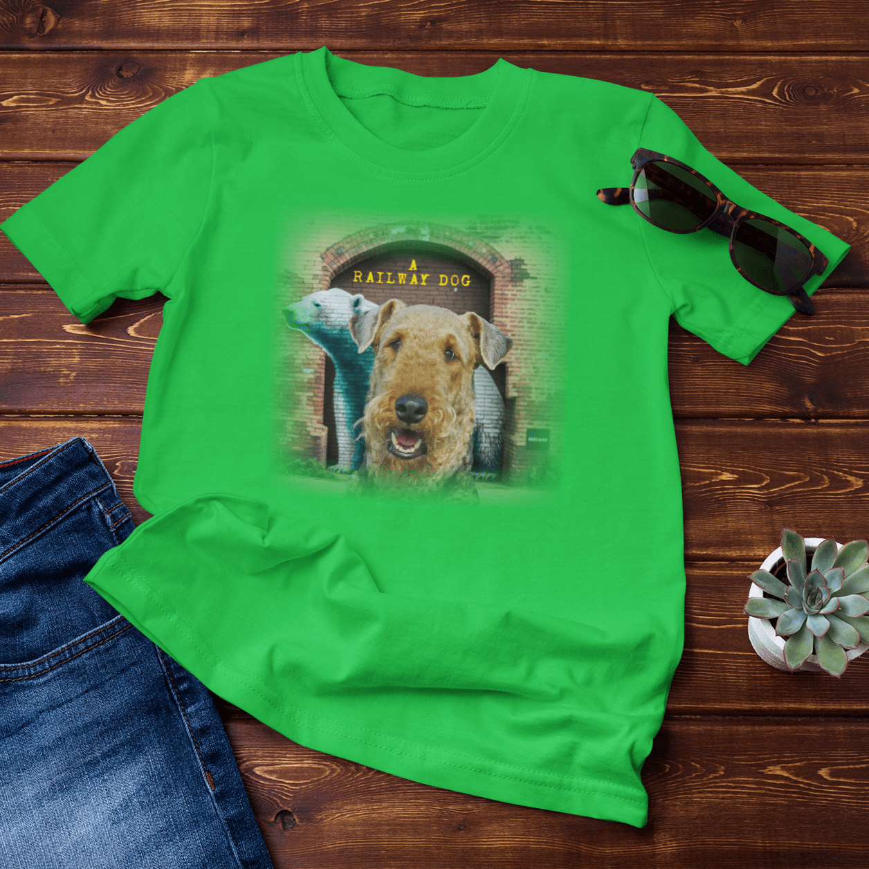 Airedale Terrier T-Shirt | Dog Lover Gift Tee