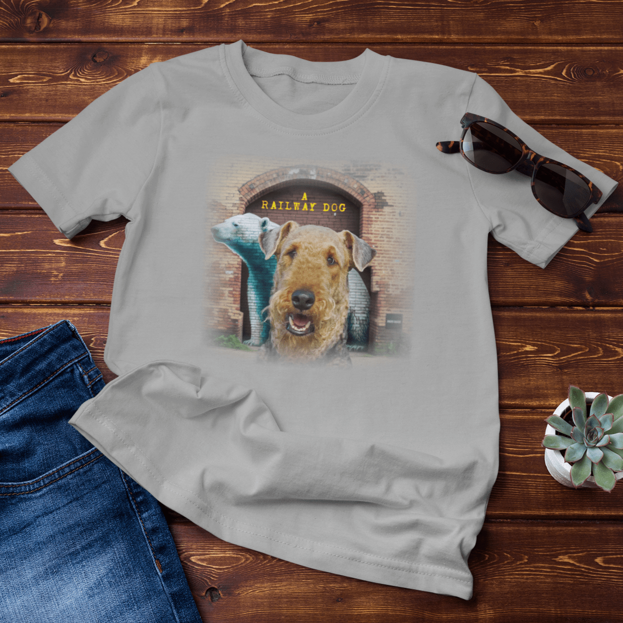 Airedale Terrier T-Shirt | Dog Lover Gift Tee