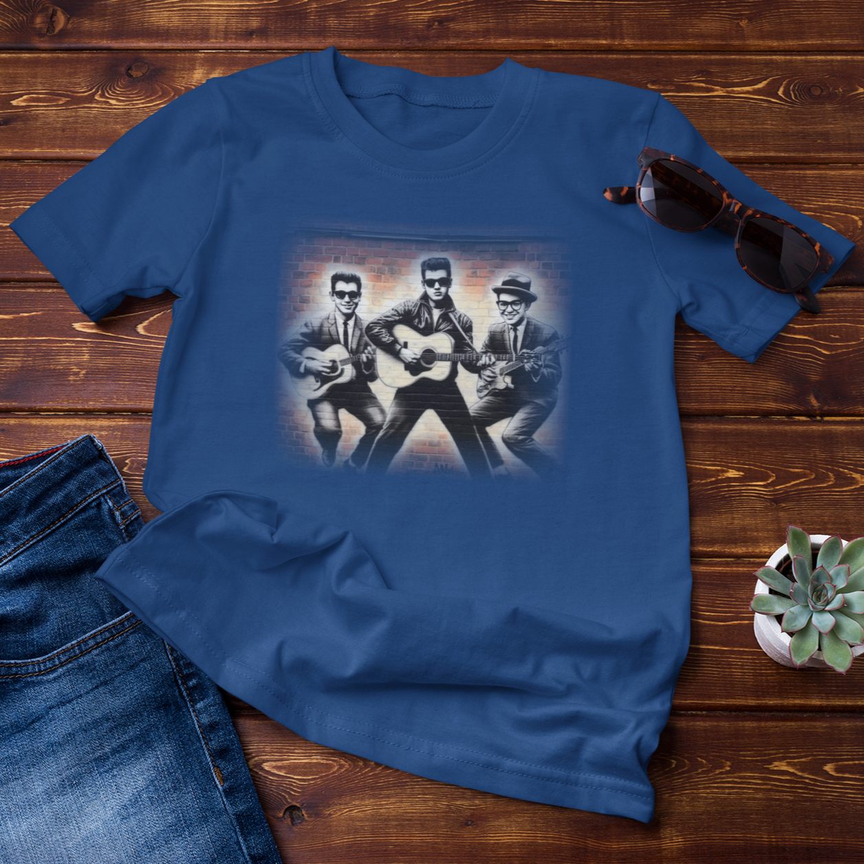 The Day the Music Died T-Shirt | Vintage Rock 'n' Roll Tribute Tee