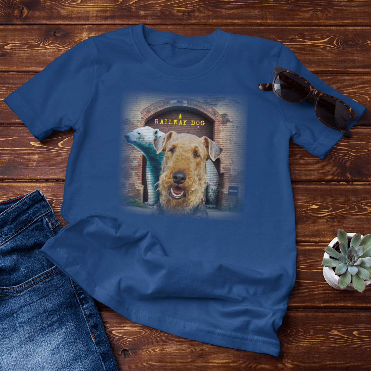 Airedale Terrier T-Shirt | Dog Lover Gift Tee