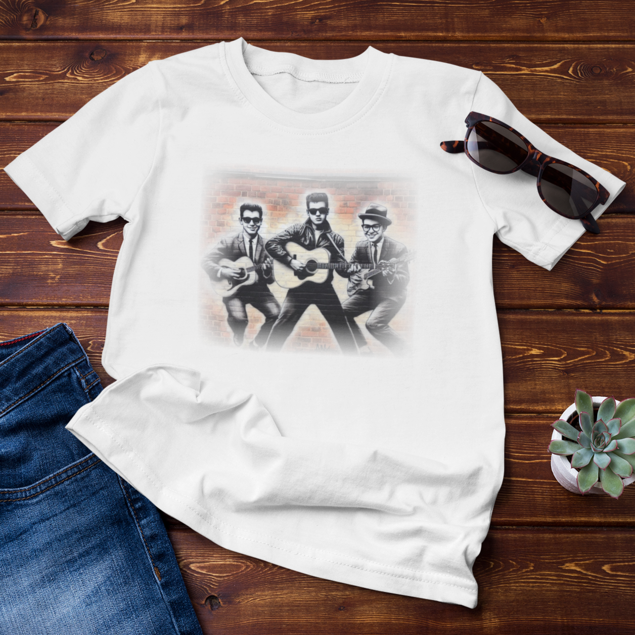 The Day the Music Died T-Shirt | Vintage Rock 'n' Roll Tribute Tee